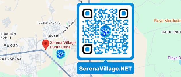 Map of Serena Village, Carretera 106, Punta Cana 23000
